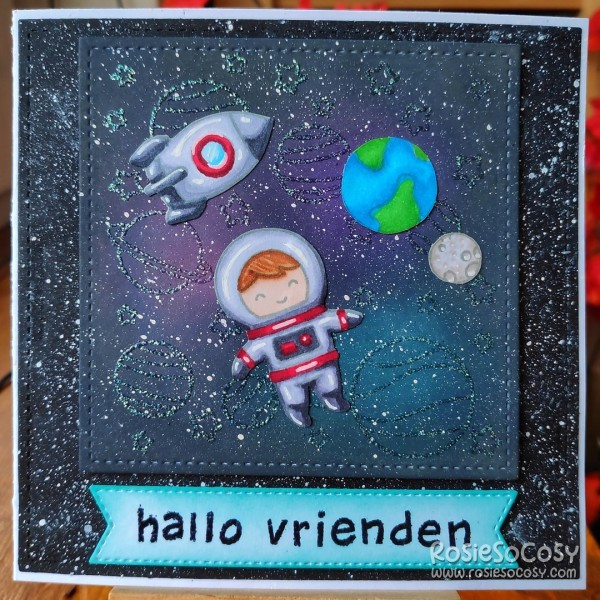 Hello Friends Card / Hallo Vrienden Kaart