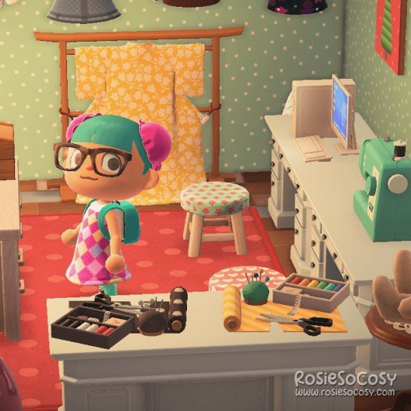 Rosie's Craft Room in Animal Crossing