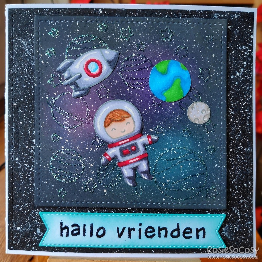 Hello Friends Card / Hallo Vrienden Kaart