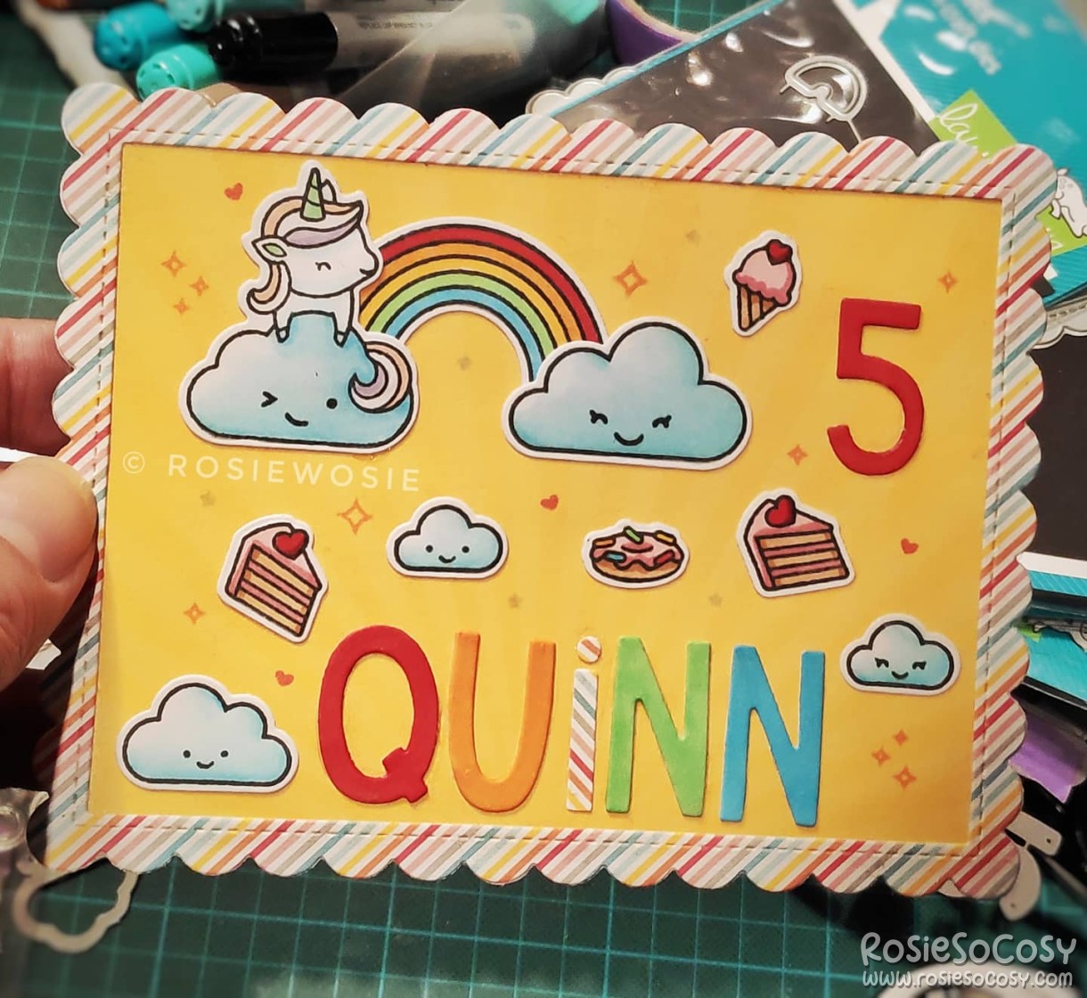 Birthday Card for Quinn