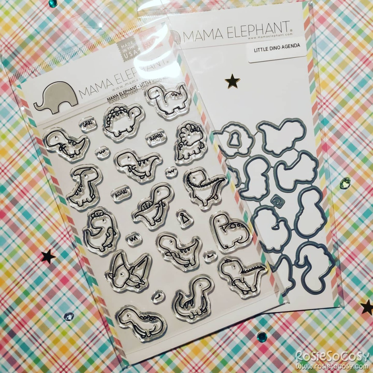 Cloud9 Crafts Haul - Mama Elephant: Little Dino Agenda