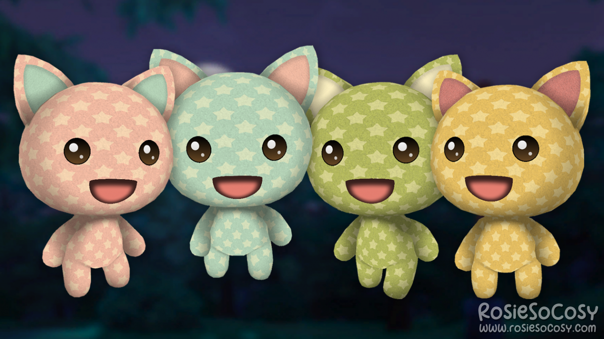 Rosiewosie Stars Skin Pack for Cats