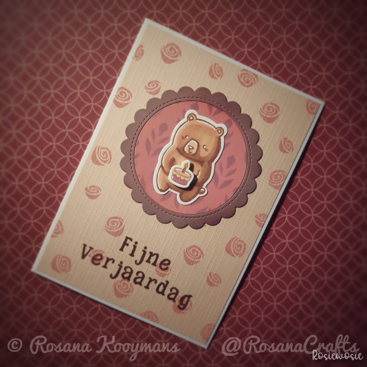 Happy BIrthday Card for Caroline